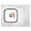 Кухонна мийка Zerix Z8060L-06-160MD (micro decor) (ZS0603) ZS0603 фото