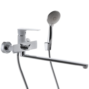 Змішувач для ванни Mixxus Premium Eva 006 Euro Білий (MI5813) MI5813 фото