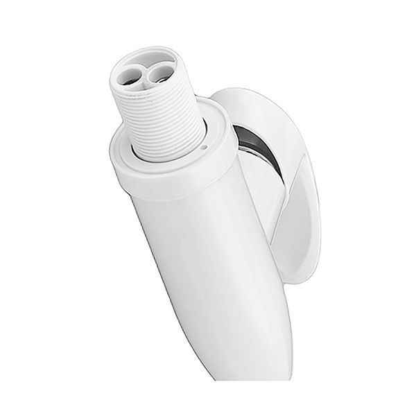 Змішувач для кухні PLAMIX CEZAR-011-B SET WHITE REFL.WHITE з силіконовим вили... PM0718 фото