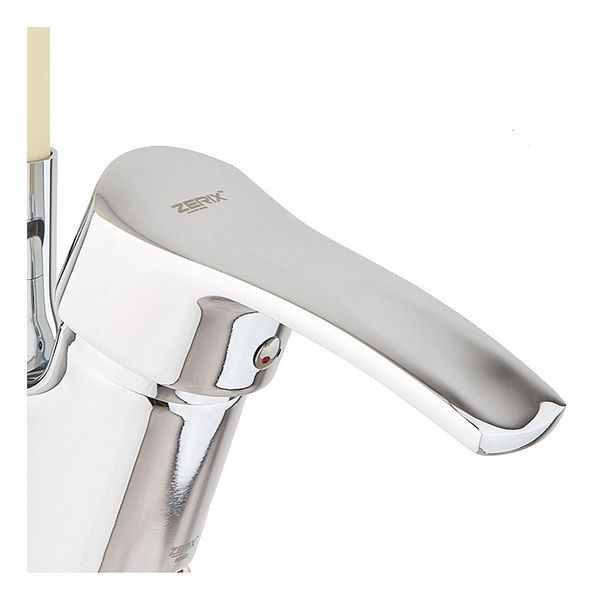 Кухонний змішувач із силіконовим виливом Zerix YUB 279 Reflector Ivory (ZX4977) ZX4977 фото