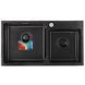 Мийка Mixxus MX7843-220x1.0-PVD-Black (MX0565) MX0565 фото 1