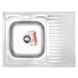 Кухонна мийка Zerix Z8060L-06-160MD (micro decor) (ZS0603) ZS0603 фото 1