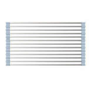 Килимок-сушарка для посуду Mixxus RAC-01.SUS GRAY на мийку з н.ст. SUS304 (кол. сірий) (MX1946) MX1946 фото