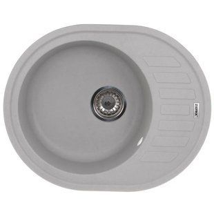 Мийка кухонна Zerix ZS-6250R-09 Сіра (ZX4551) ZX4551 фото