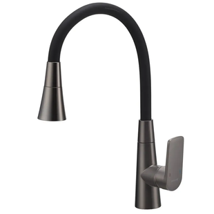 Змішувач для кухні Mixxus Premium Matis 011-T (NUT) Graphite Refl.Black (Колі... MI8268 фото