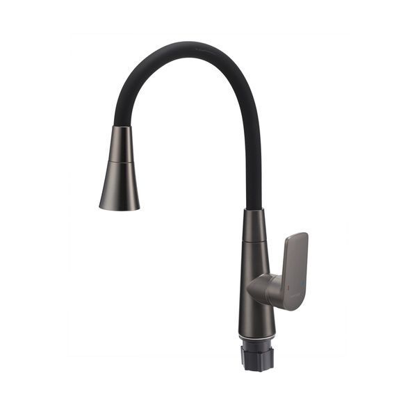 Змішувач для кухні Mixxus Premium Matis 011-T (NUT) Graphite Refl.Black (Колі... MI8268 фото