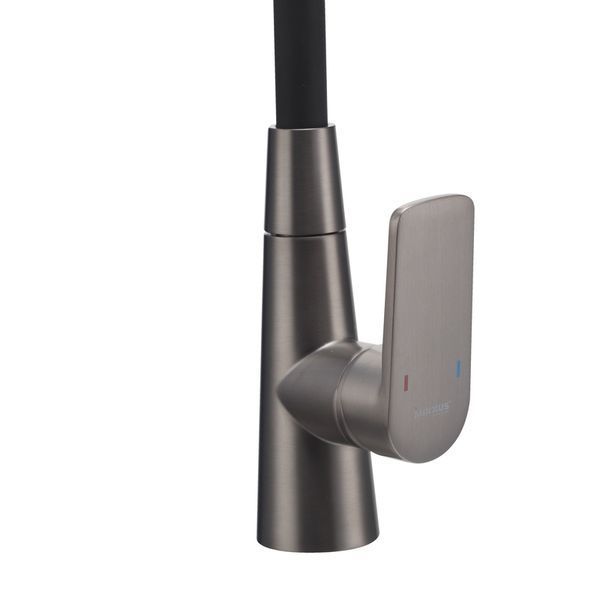 Змішувач для кухні Mixxus Premium Matis 011-T (NUT) Graphite Refl.Black (Колі... MI8268 фото