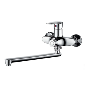 Змішувач для ванни Plamix Oscar-006 Euro.Chrome (без шланга та лійки) (PM0617) PM0617 фото