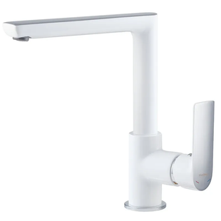 Змішувач для кухні HAIBA ALEX 018 WHITE-CHROME (HB9569) HB9569 фото
