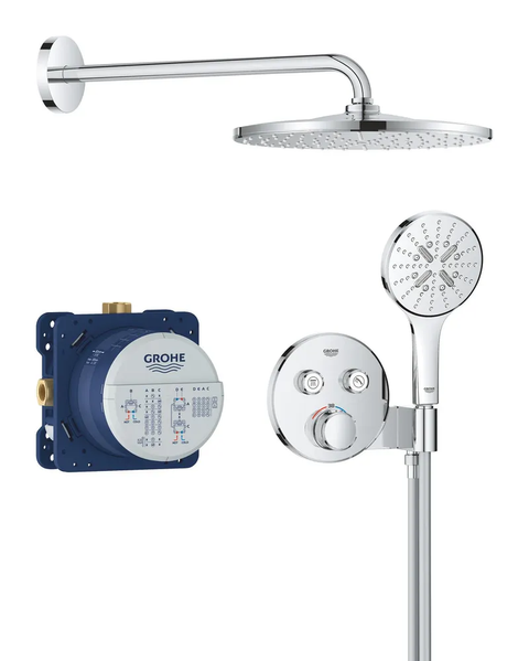 Прихована душова система з Rainshower Mono 310 Grohe Grohtherm SmartControl (... 34866000 фото