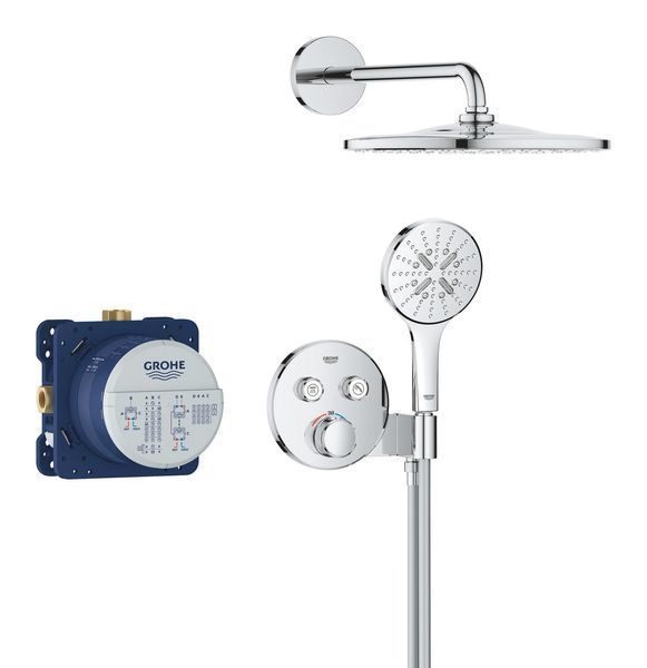 Прихована душова система з Rainshower Mono 310 Grohe Grohtherm SmartControl (... 34866000 фото