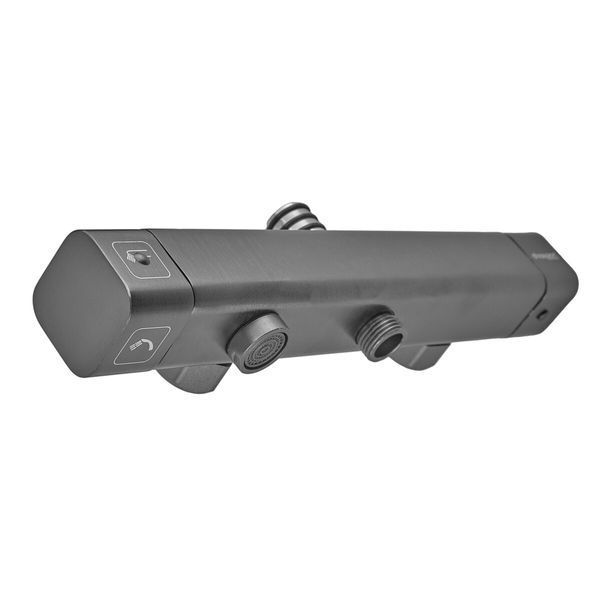 Душова колона зі змішувачем з алюмінію CHAMPION PBC-009-J GRAPHITE, 3 режими ... CH6548 фото
