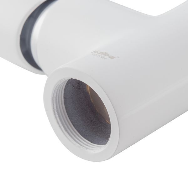 Змішувач для кухні HAIBA ALEX 018 WHITE-CHROME (HB9569) HB9569 фото