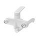 Змішувач для ванни Plamix Lucas-006 EURO SET White з шлангом, лійкою та кронш... PM0709 фото 2
