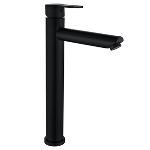 Змішувач для умивальника Zerix DAX-001-A-High Black з нерж. сталі SUS304 (ZX4... ZX4810 фото