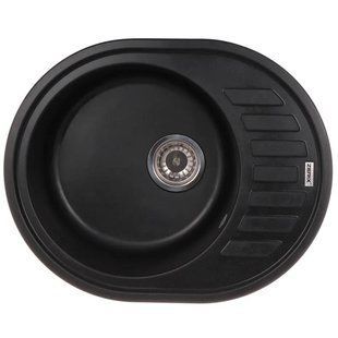 Мийка кухонна Zerix ZS-6250R-03 Чорна (ZX4548) ZX4548 фото