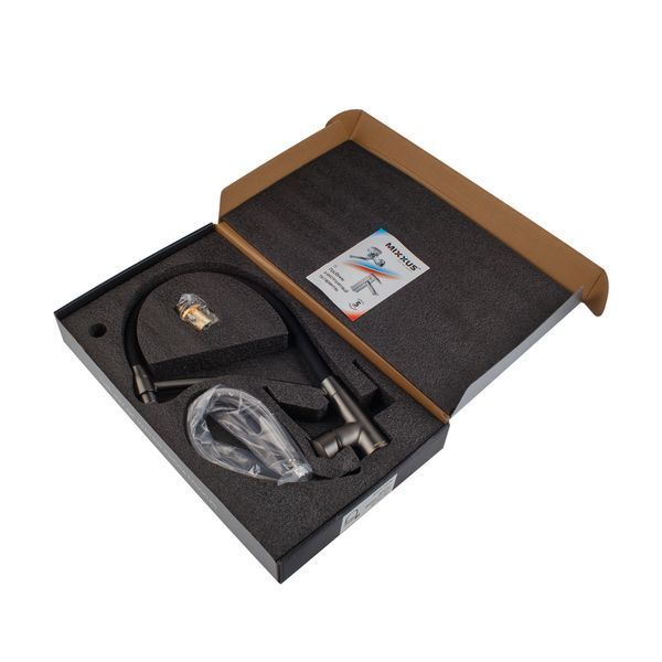 Змішувач для кухні Mixxus Premium ROSSI 017 GRAPHITE (MI6829) MI6829 фото
