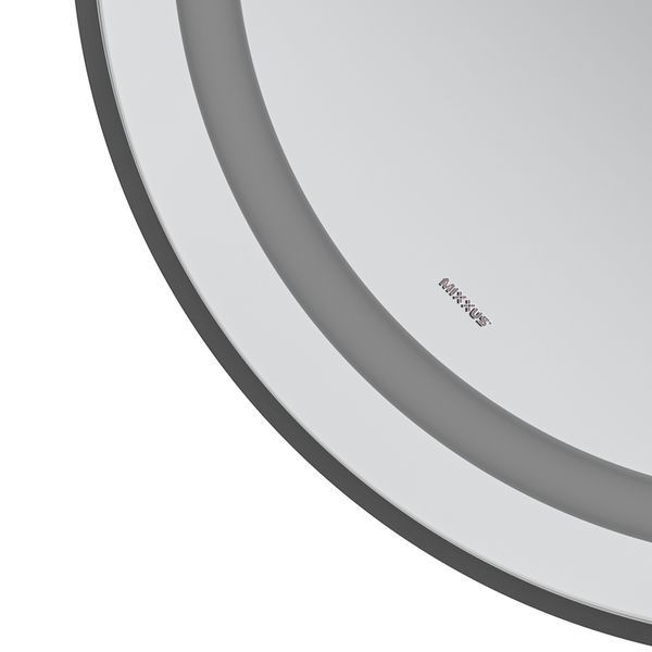 Дзеркало Mixxus Premium ELLIPSE MV05-80x70-Reverse Black з LED Touch, Anti-fog, димером (3-6,5kK) (MP6646) MP6646 фото