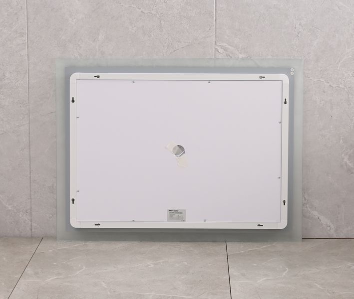 Дзеркало Mixxus FLAT MR04-100x60 з LED Touch, Anti-fog, димером, регулятором яскравості, годинником (MI6008) MI6008 фото