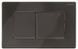 Панель змиву Koer KT-0602-16 240x160x10mm пластикова, кнопка квадратна (колір чорний глянцевий) (KR5182) KR5182 фото 2