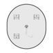 Дзеркало Mixxus Premium ELLIPSE MV05-80x70-Reverse Black з LED Touch, Anti-fog, димером (3-6,5kK) (MP6646) MP6646 фото 12