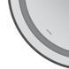 Дзеркало Mixxus Premium ELLIPSE MV05-80x70-Reverse Black з LED Touch, Anti-fog, димером (3-6,5kK) (MP6646) MP6646 фото 6