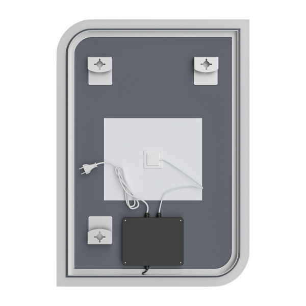 Дзеркало Mixxus Premium BEVEL MA02-90x65-Reverse з LED Touch, Anti-fog, димером (3-6,5kK) (MP6641) MP6641 фото