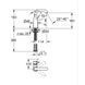 Змішувач одноважільний для раковини M-Size Grohe Essence (24176KF1) 24176KF1 фото 4