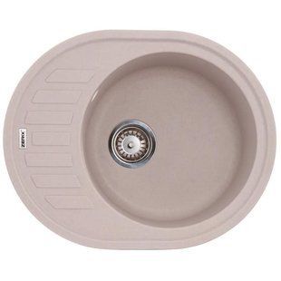Мийка кухонна Zerix ZS-6250R-06 Бежева (ZX4549) ZX4549 фото