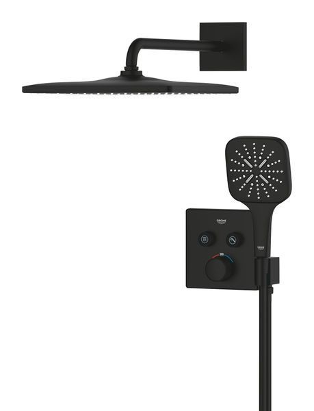 Душовий комплект Grohe Grohtherm SmartControl із Rainshower 310 Mono Cube (34... 34865KF0 фото