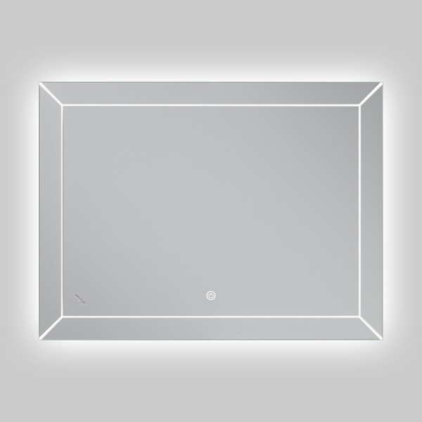 Дзеркало Mixxus Premium CUBIC MR14-80x60-Reverse з LED Touch, Anti-fog, димером, регулятором яскравості (MP6648) MP6648 фото