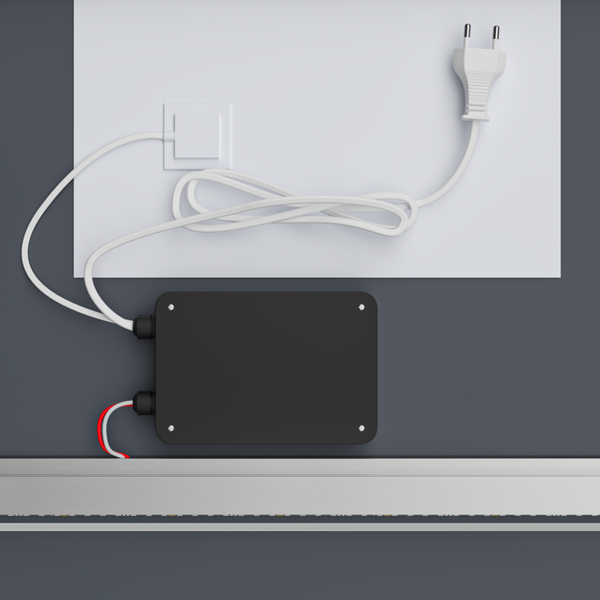 Дзеркало Mixxus Premium CUBIC MR14-80x60-Reverse з LED Touch, Anti-fog, димером, регулятором яскравості (MP6648) MP6648 фото