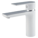 Змішувач для умивальника HAIBA ALEX 001 WHITE-CHROME (HB9562) HB9562 фото 2
