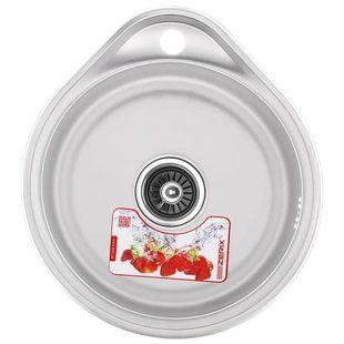 Мийка кухонна Zerix Z4843-06-160E (Satin) (ZS0566) ZS0566 фото