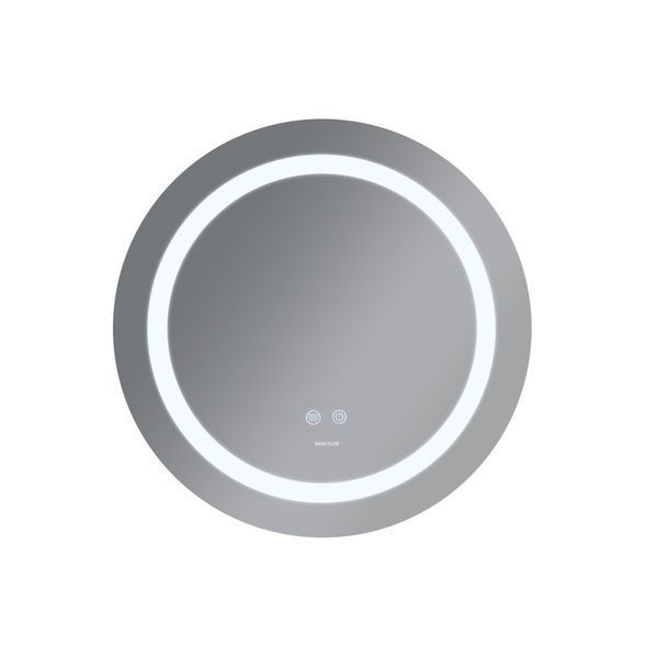 Дзеркало Mixxus PLAIN MC03-60 з LED Touch, Anti-fog, димером, регулятором яскравості (MI6662) MI6662 фото
