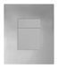 Панель змиву Koer KT-0607-02 157x198x10mm пластикова, кнопка квадратна (SS Color) (KR6239) KR6239 фото 4