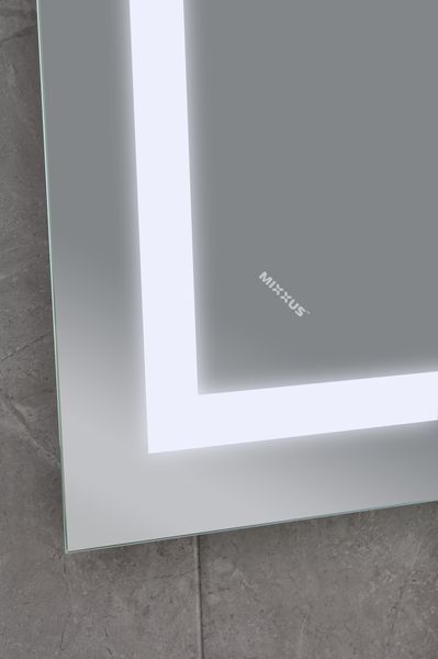 Дзеркало Mixxus TALL MR08-80x60-Reverse з LED Touch, Anti-fog, димером, регулятором яскравості (MI6659) MI6659 фото
