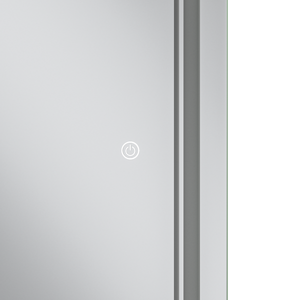 Дзеркало Mixxus Premium QUADRO MR20-50x80-Reverse з LED Touch, Anti-fog, димером, регулятором яскравості (MP6620) MP6620 фото