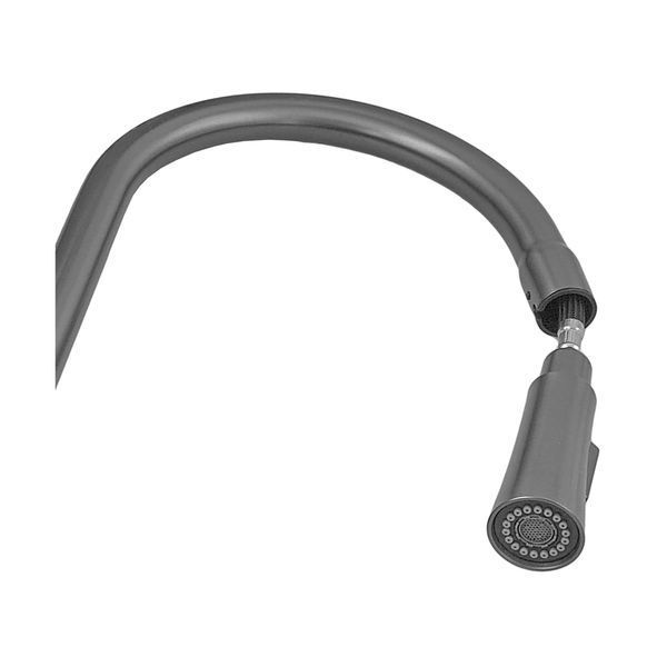 Змішувач для кухні Mixxus Premium DERBY 014 (NUT) GRAPHITE (MI6611) MI6611 фото