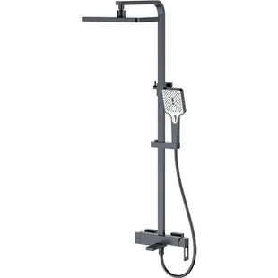 Haiba KANT 009-J GRAPHITE Душова система зі змішувачем (Колір графіт) (HB9665) HB9665 фото