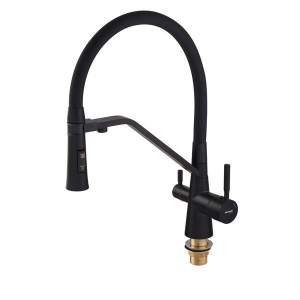 Змішувач для кухні Mixxus Premium Magnet 021 BLACK REFL.BLACK (MI6974) MI6974 фото