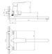 Змішувач для ванни Haiba Troya 006 Euro (HB9660) HB9660 фото 3