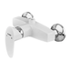 Змішувач для душа Plamix Cezar-003 White (без шланга, лійки та кронштейна) (P... PM0733 фото 1