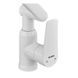 Змішувач для умивальника з регульованим виливом Plamix Oscar-001-FX SET White... PM6105 фото 5
