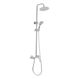 Душова колона зі змішувачем Mixxus Premium SOFIA White/Chr-009-J (MI1667) MI1667 фото