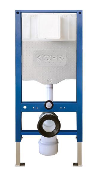 Інсталяція для підвісного унітазу Koer KT-0504-01 500x126x1150mm з панеллю змиву KT-0607-01 хром (KR5348) KR5348 фото