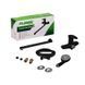 Змішувач для ванни Plamix CEZAR-006 EURO SET Matte black, зі шлангом, лійкою ... PM0690 фото 12