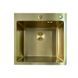 Мийка Mixxus MH5050 Micro Decor Brushed Gold (3.0/0.8) з нерж. сталі (колір матове золото) (MI8214) MI8214 фото 1