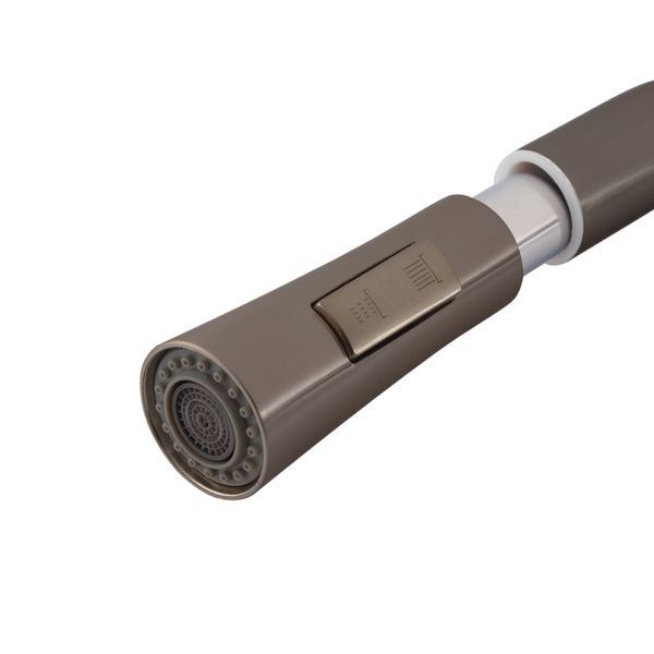 Змішувач для кухні з висувним виливом MIXXUS PREMIUM SUMMER 014 GRAPHITE (Кол... MI8282 фото