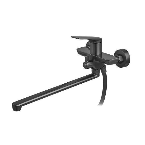 Змішувач для ванни Mixxus Premium DERBY 006 (EURO) BLACK (MI6602) MI6602 фото